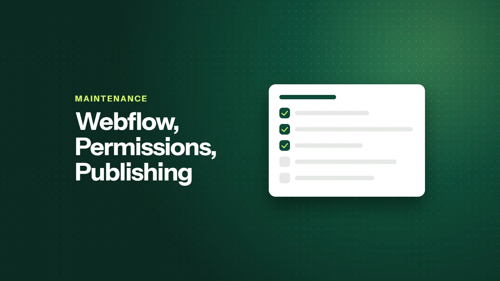 Webflow Editor Roles: Who Should Have Publish Access