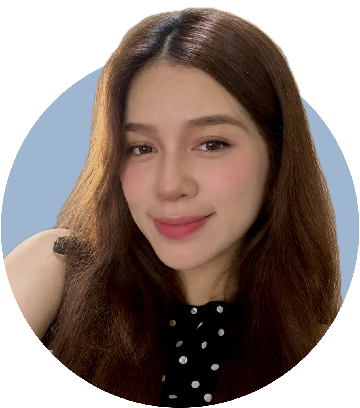 Picture of Sofia. She has long brown hair and is smiling.
