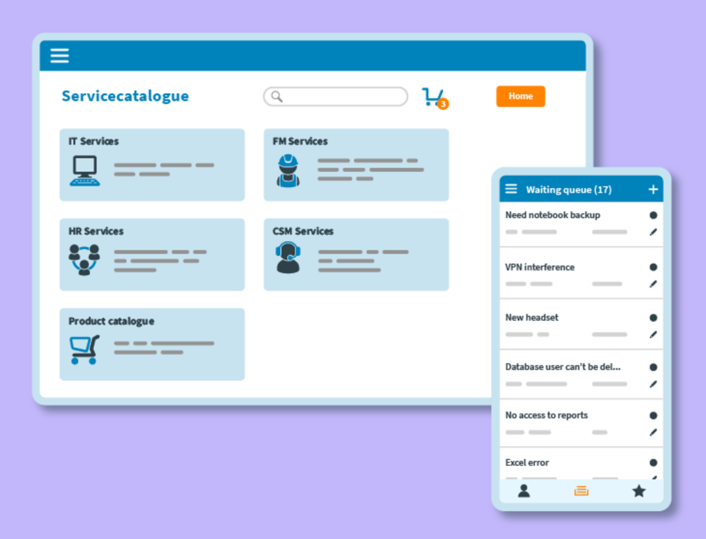 Serviceware Enterprise Management system