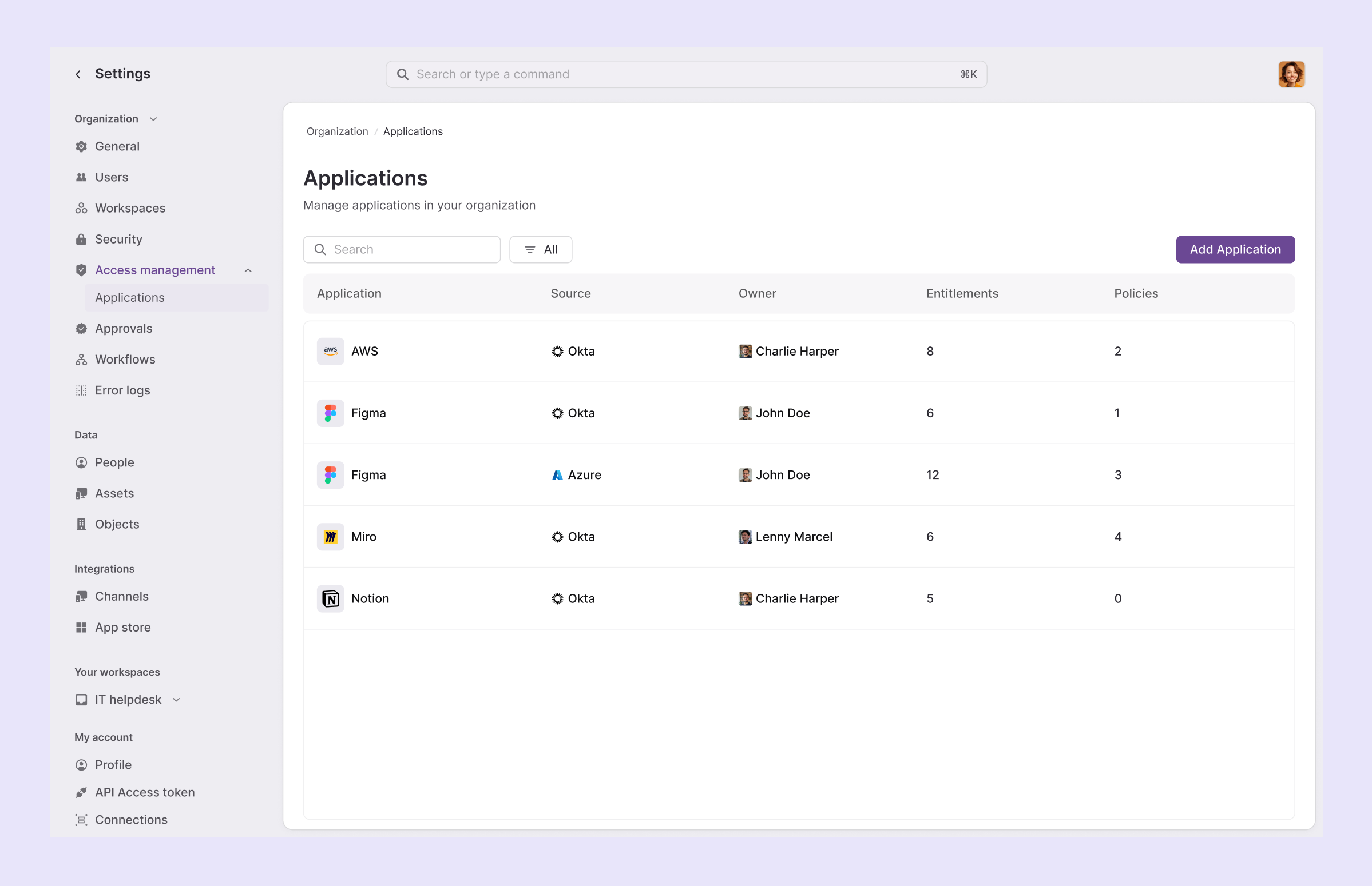 Sync you app inventory with ITSM platform