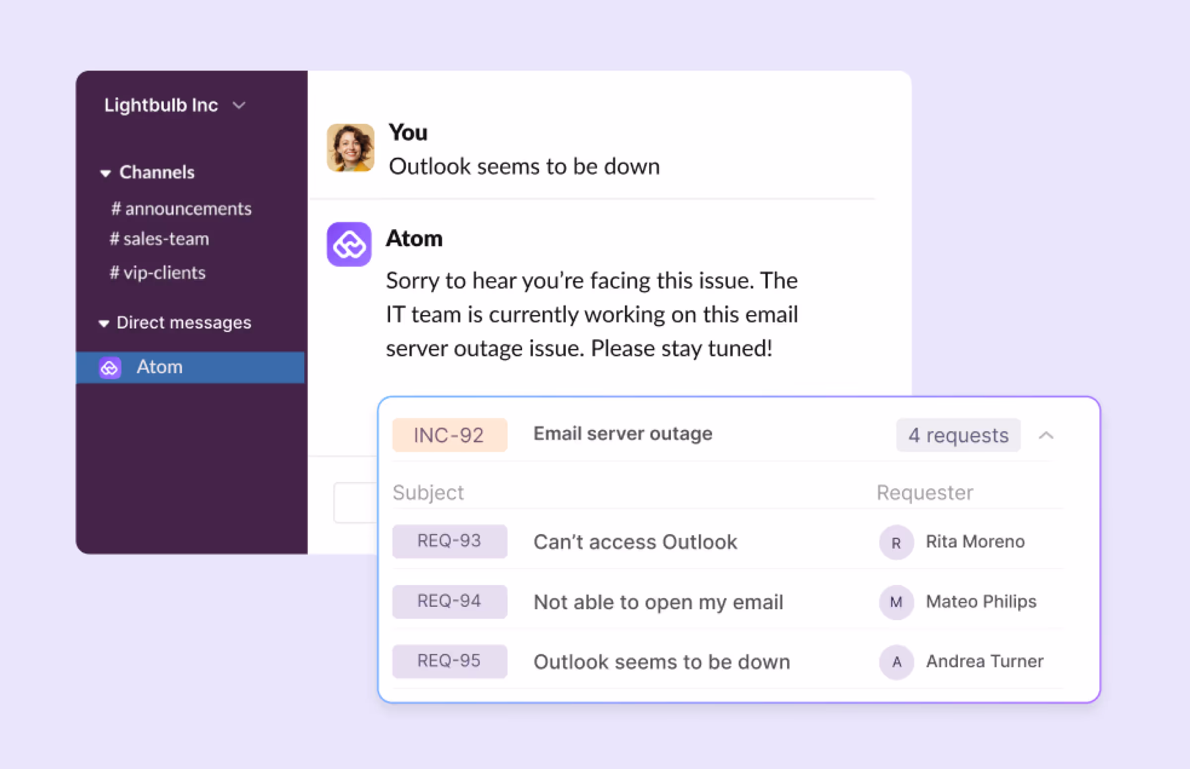 AI-driven incident management tool