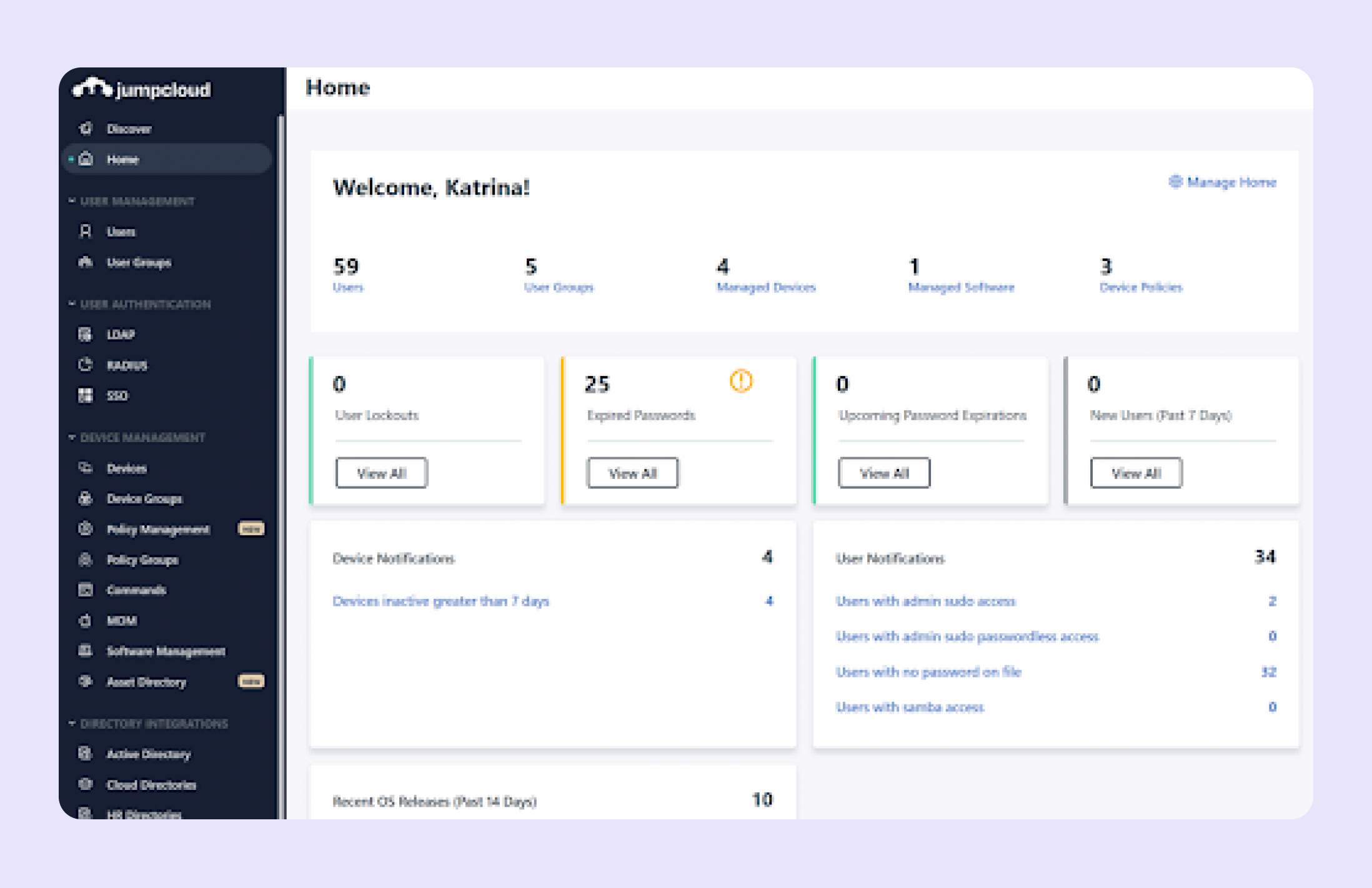 JumpCloud identity and access management