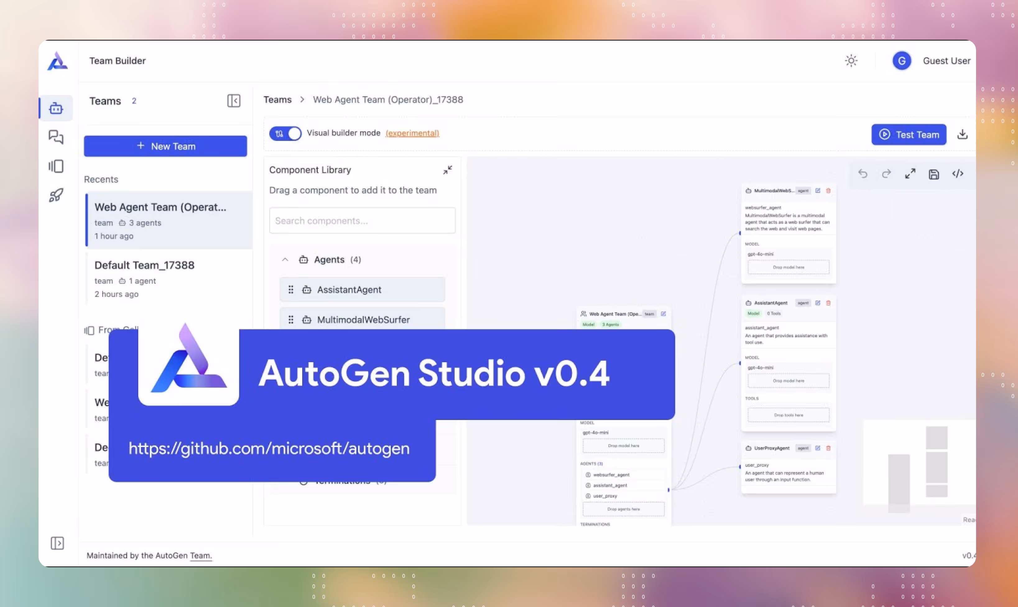 Autogen framework