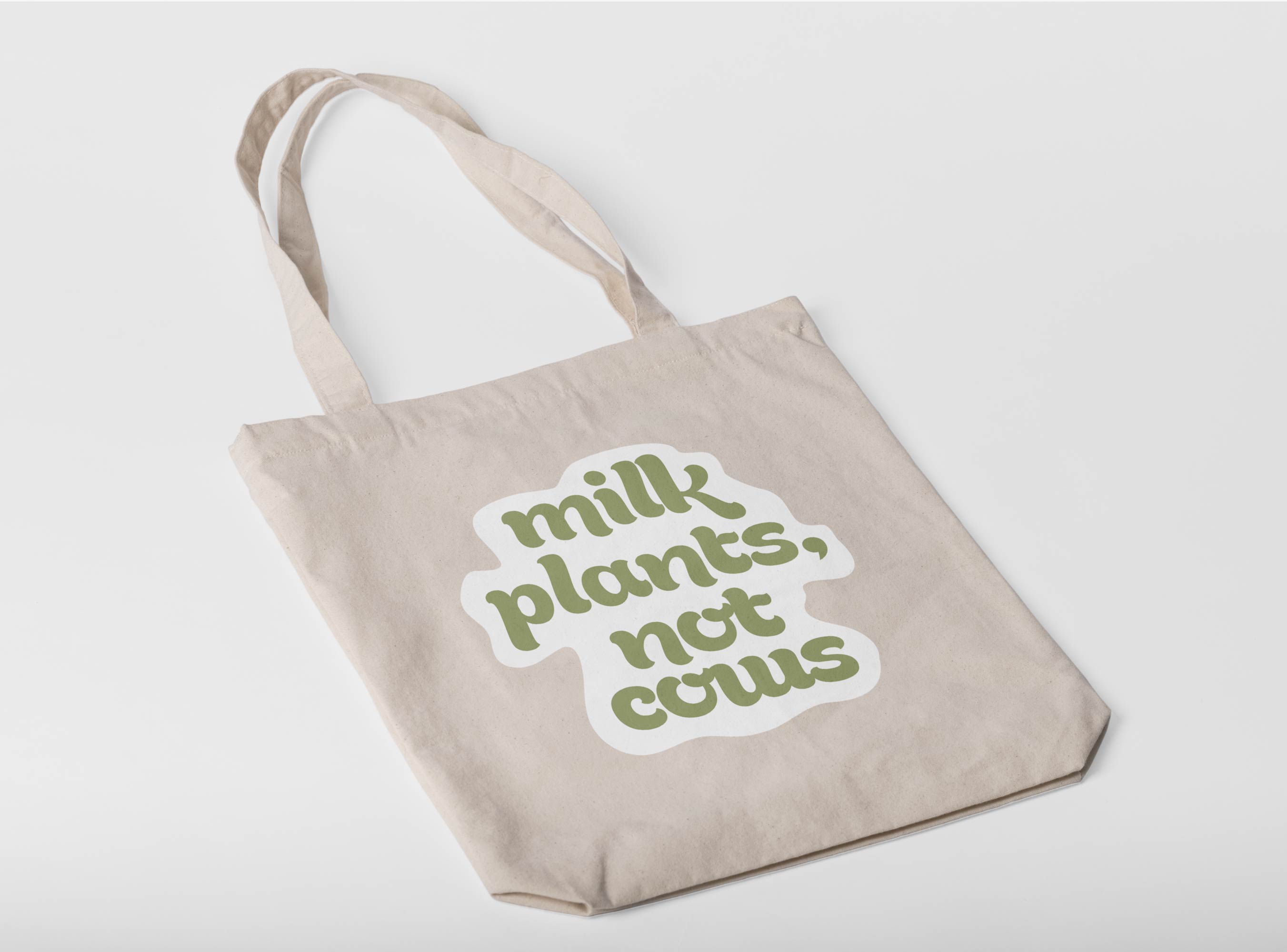planty bag with saying