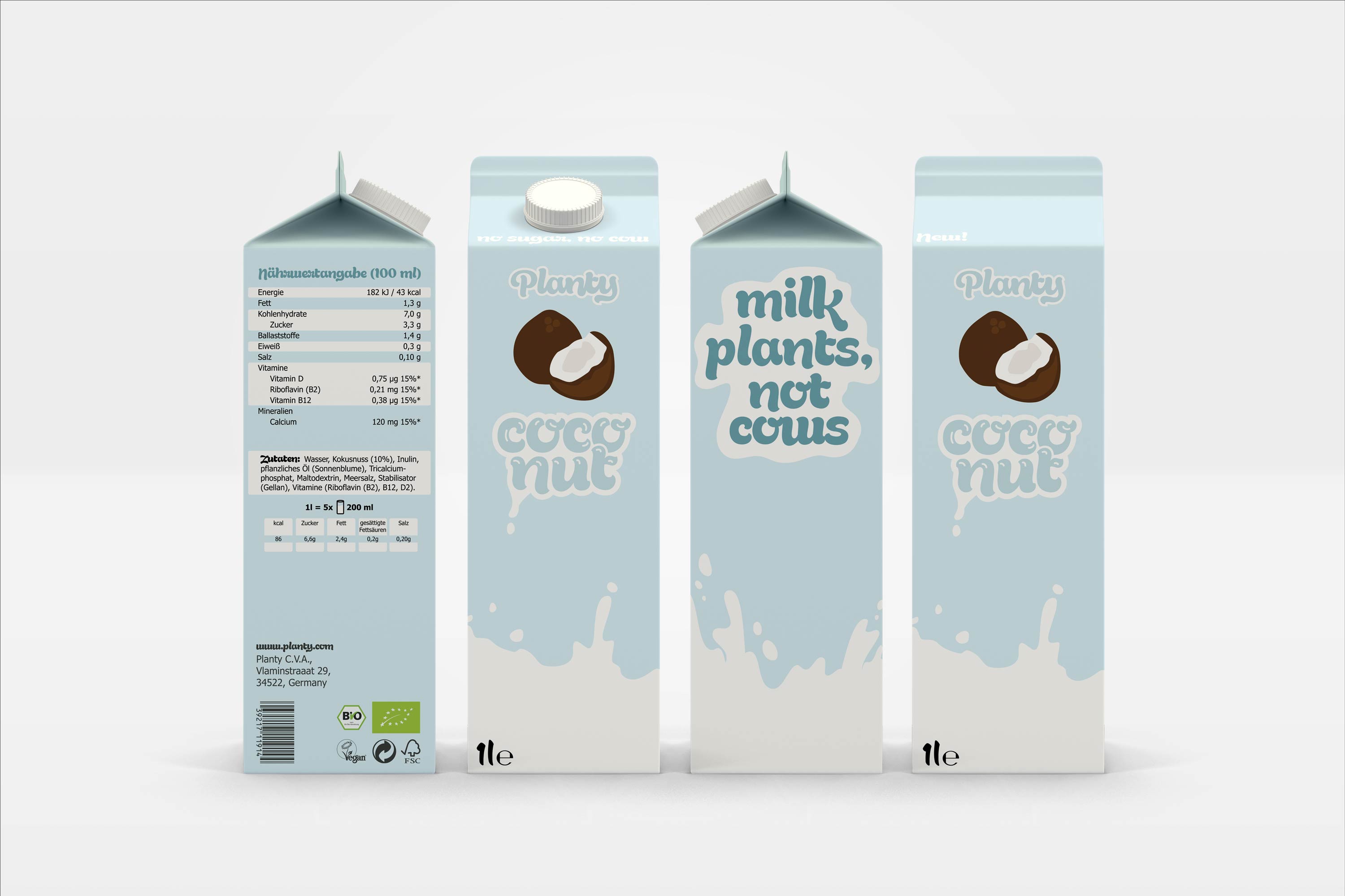 coconut milk planty