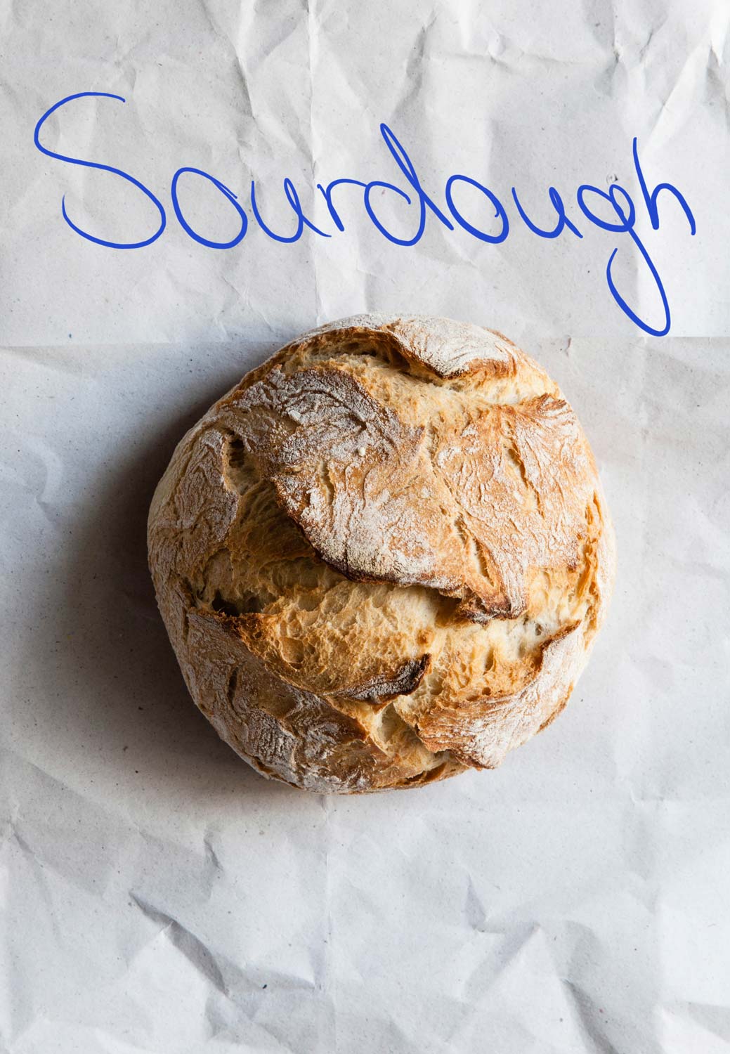 a loaf of sourdough bread