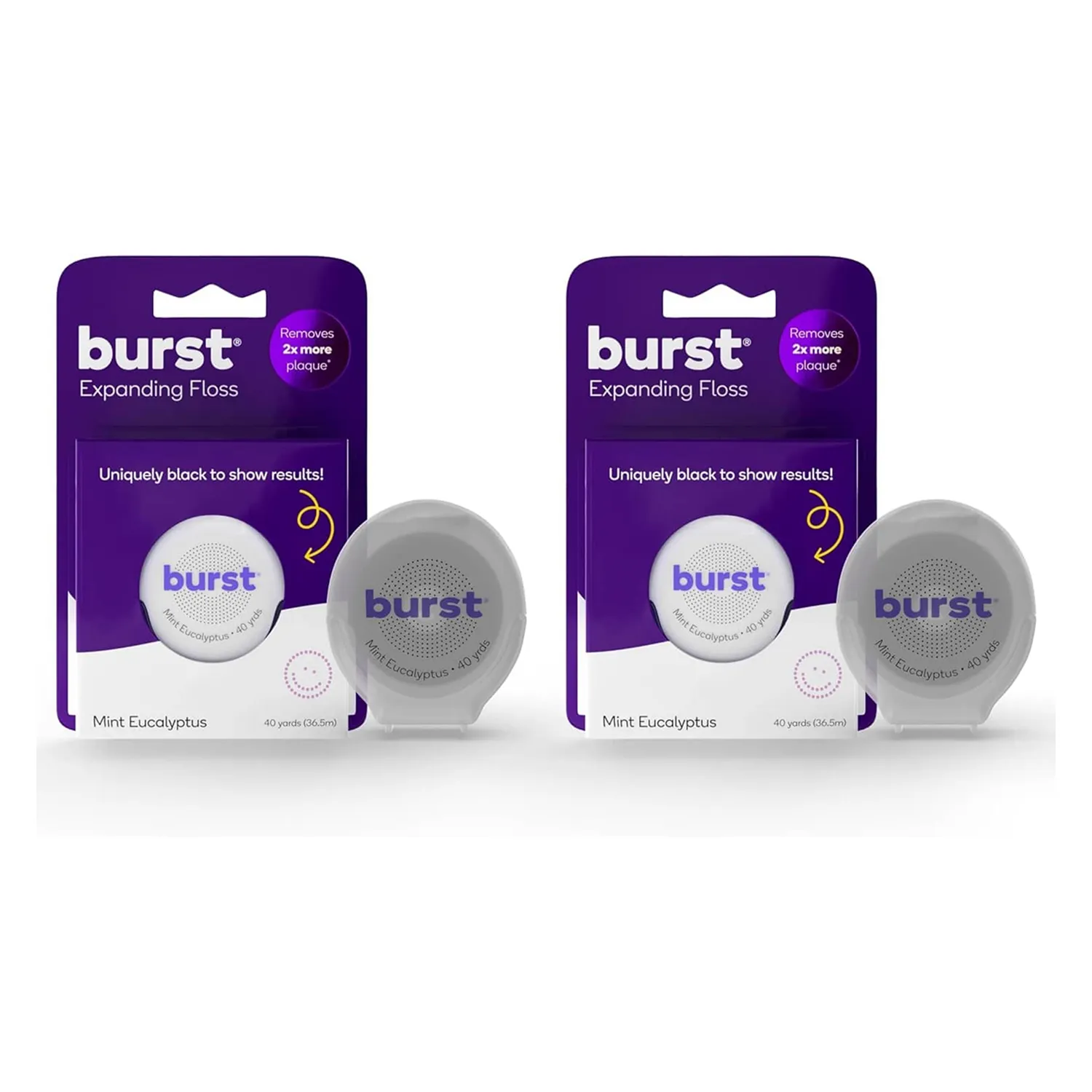 BURST Expanding, Stain-Absorbing Dental Floss