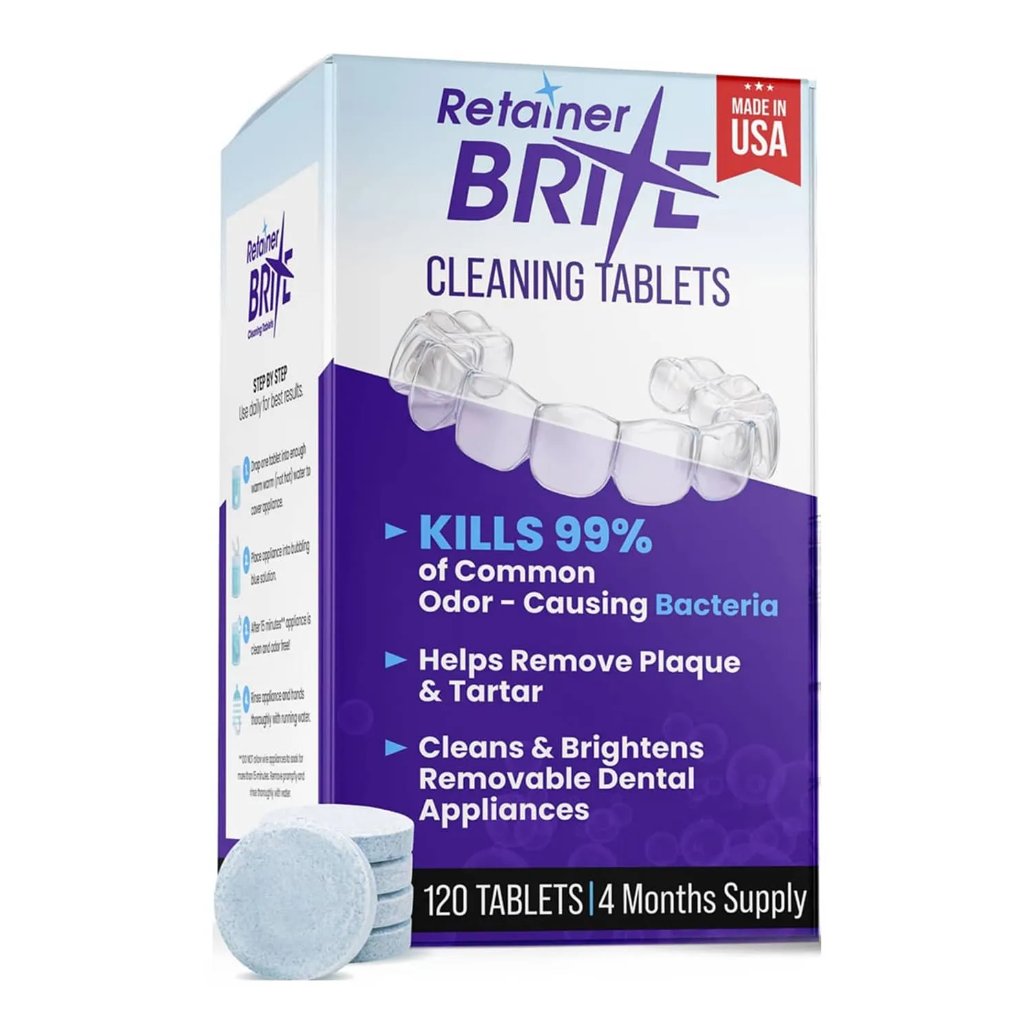 Retainer Brite Cleaning Tablets
