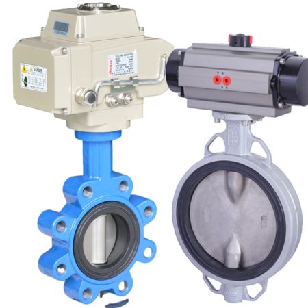 pneumatic butterfly valve