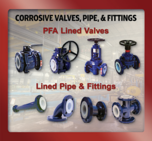 Corrosive Valves, Pipe, & Fittings