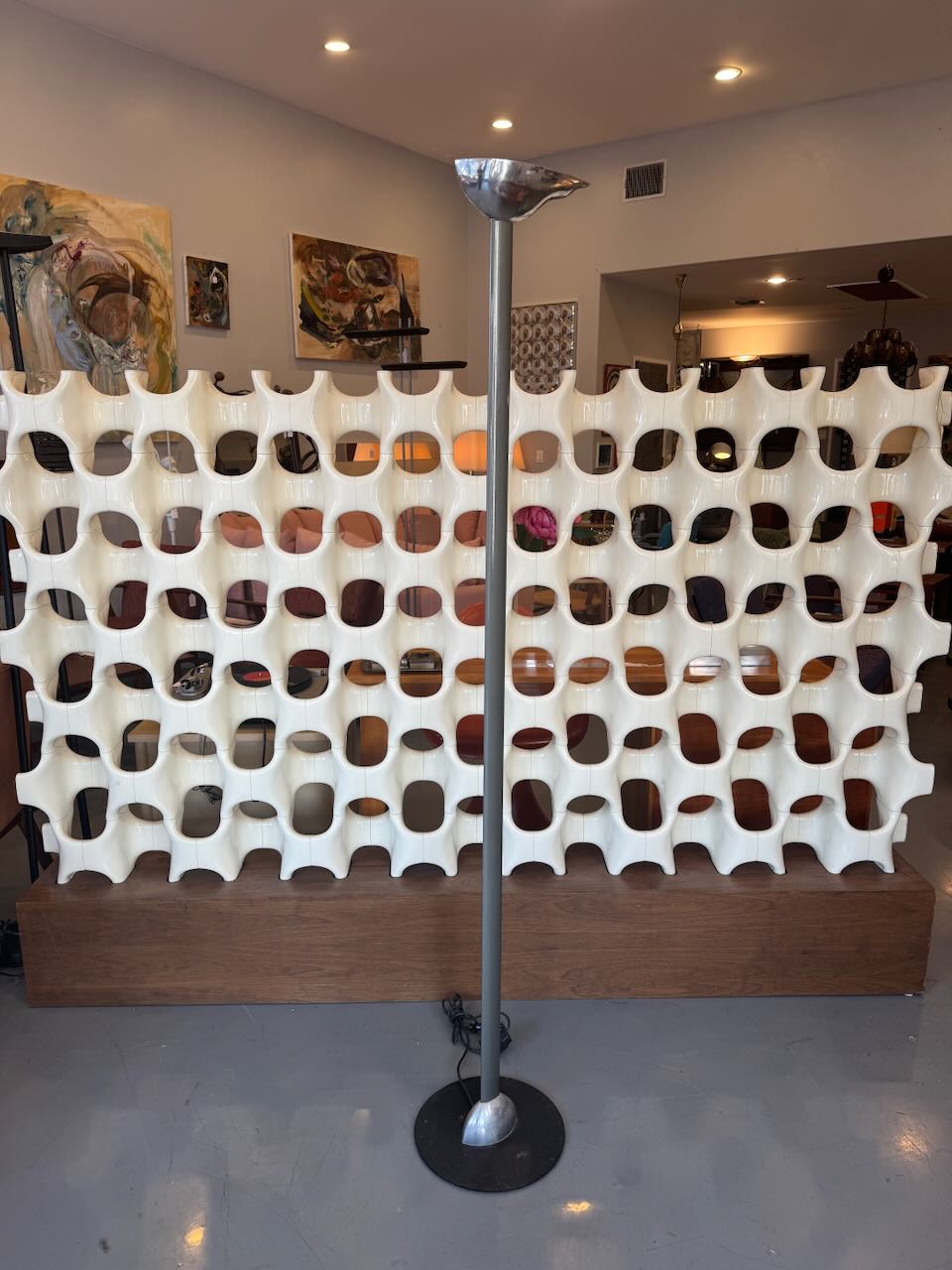 Ron Rezek "Cloud" Torchiere Lamp