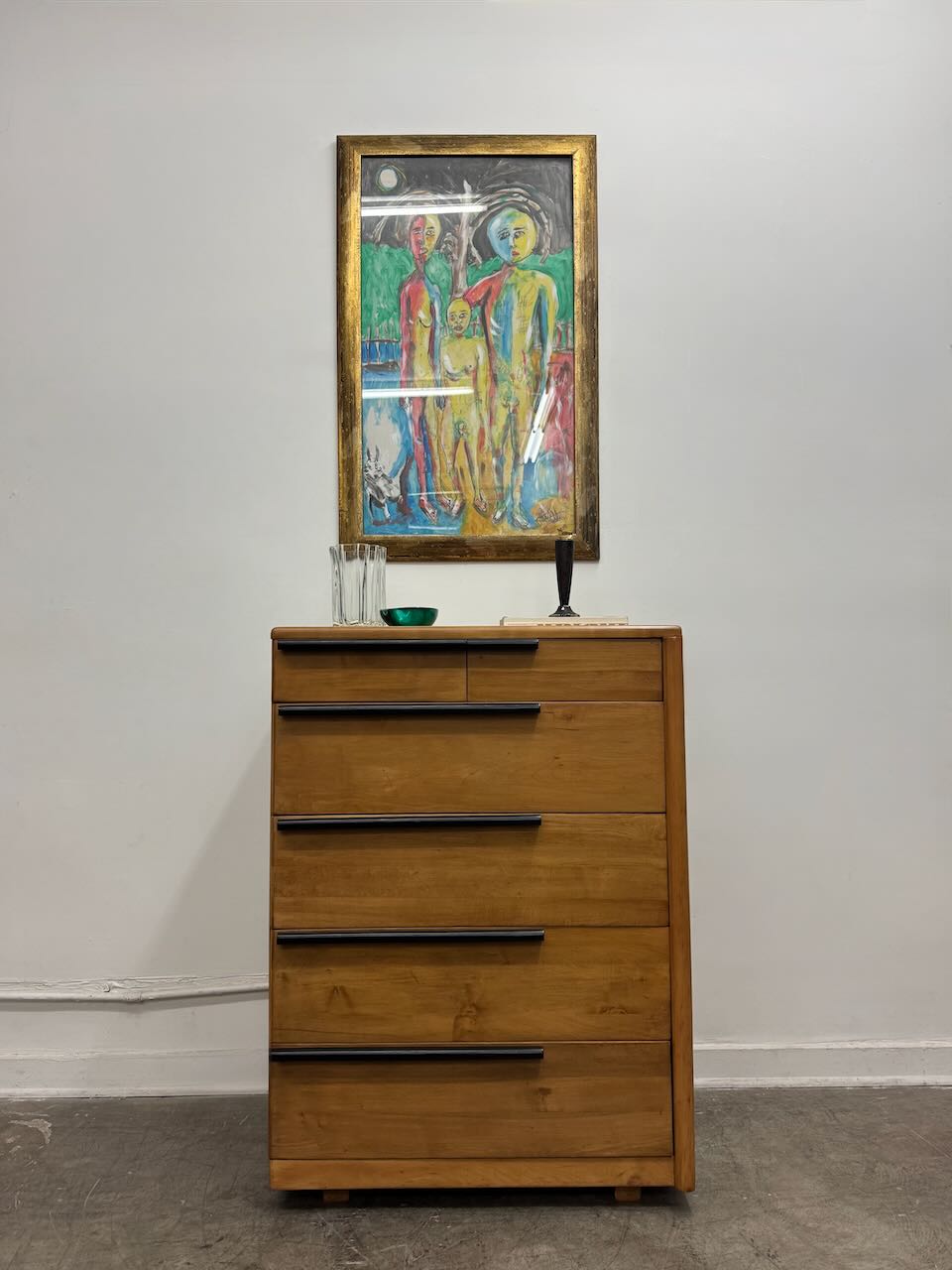 1930's Gilbert Rohde for Kroehler "Modernset" Tall Dresser