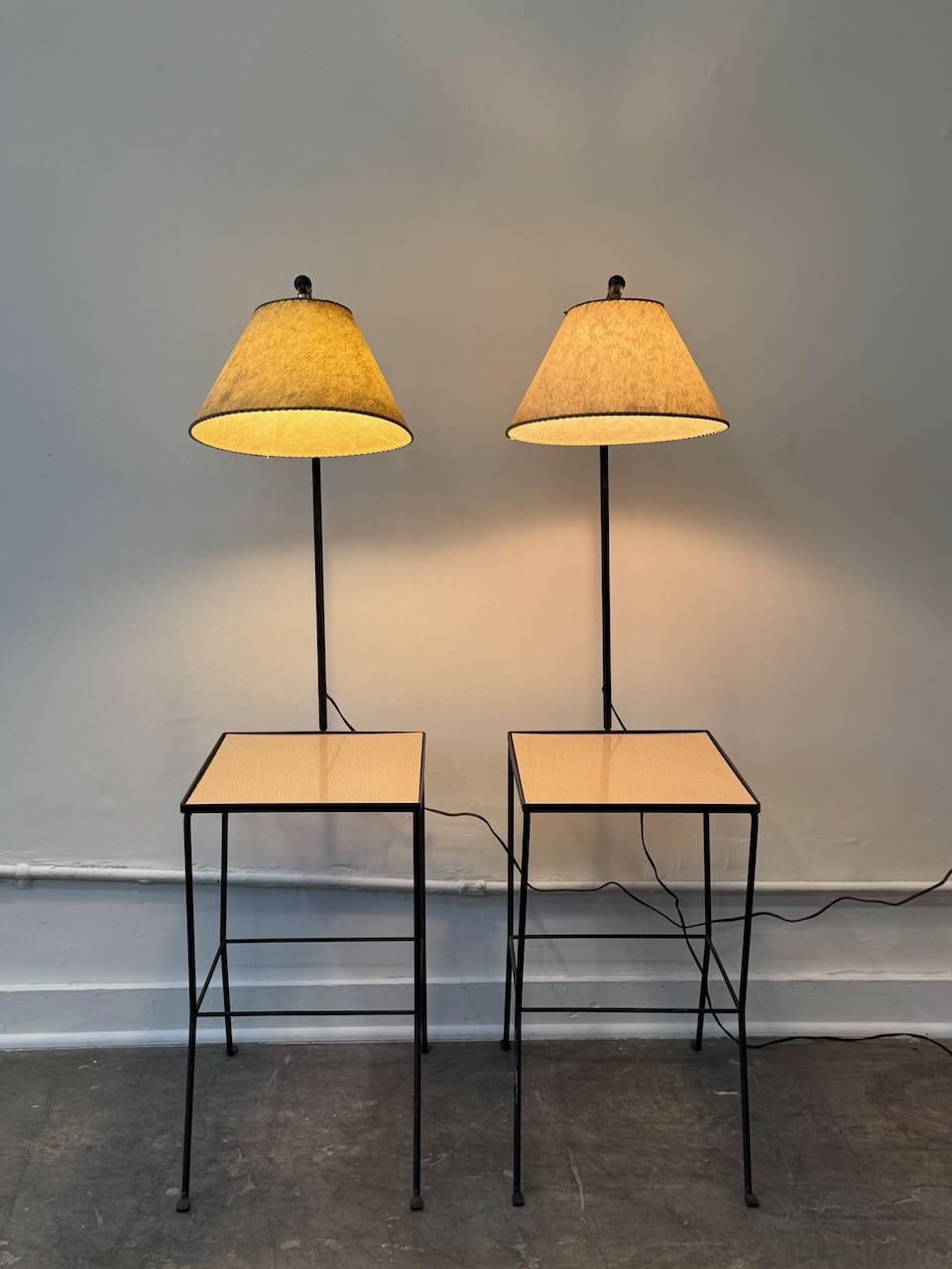 Pair of Verplex Style Side Tables 