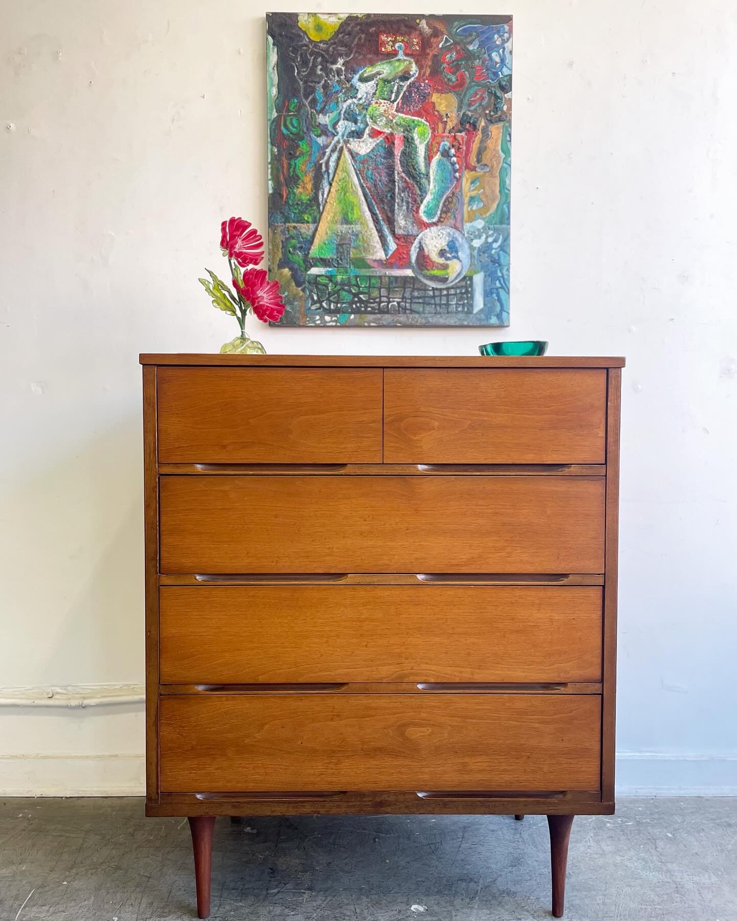 1960's Stanley Furniture Tall Dresser