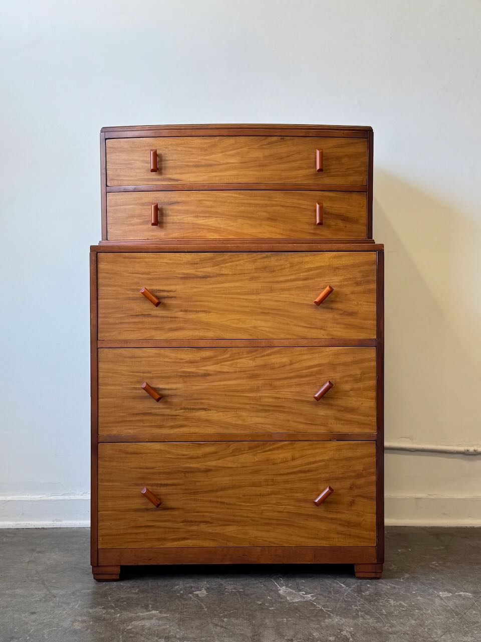 J.H. Wiley Art Deco Tall Dresser