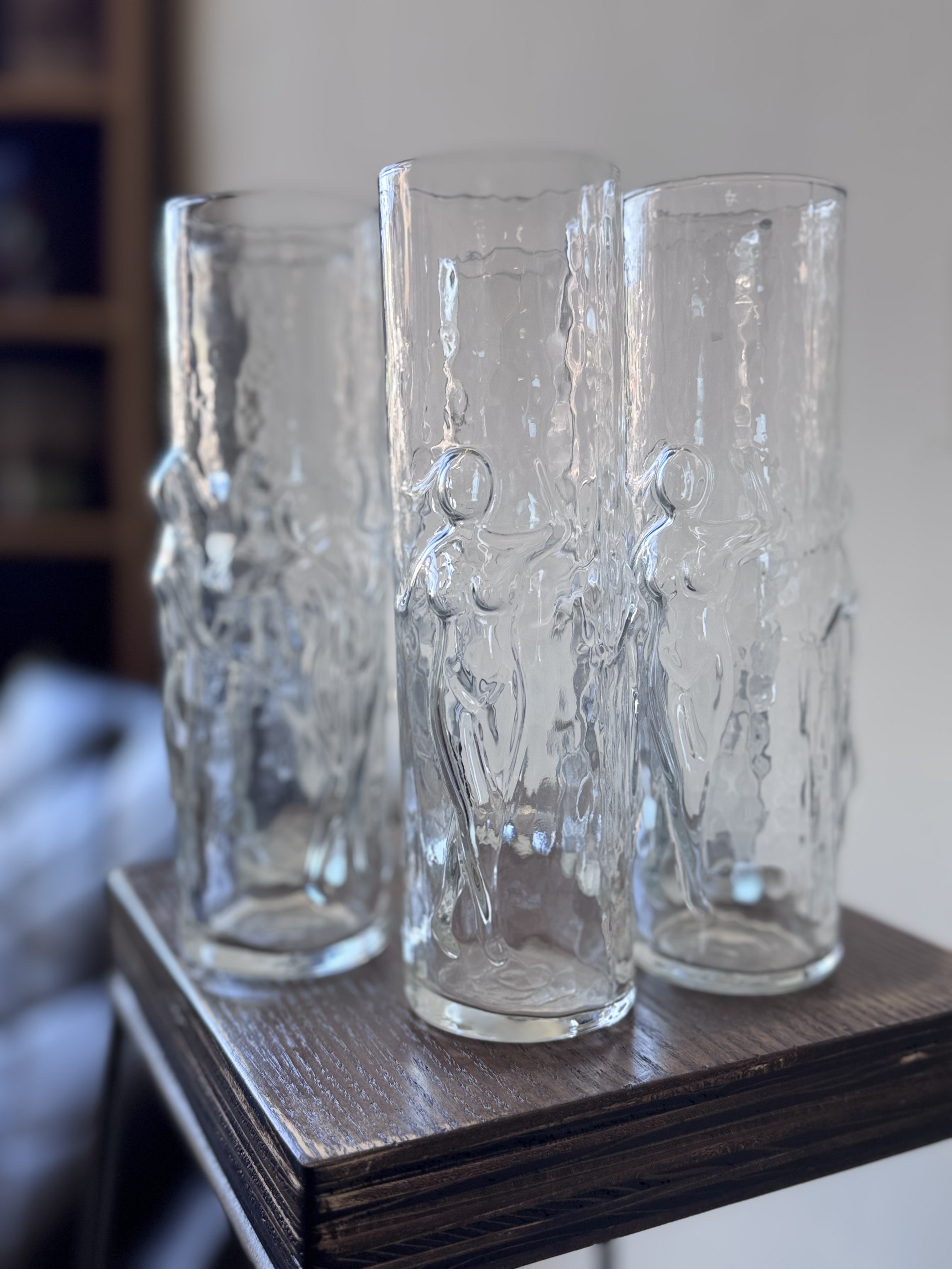 Set of 6 Libbey "La Femme" Tumbler Glasses