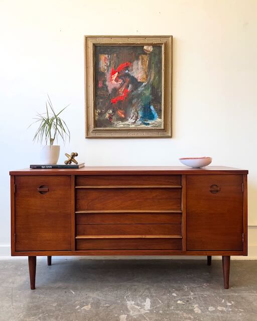 Vintage Bassett Furniture Credenza