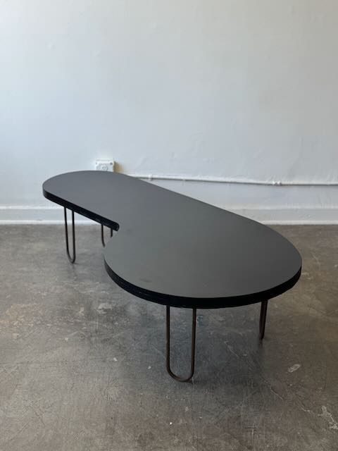 1950's Black Amoeba Coffee Table