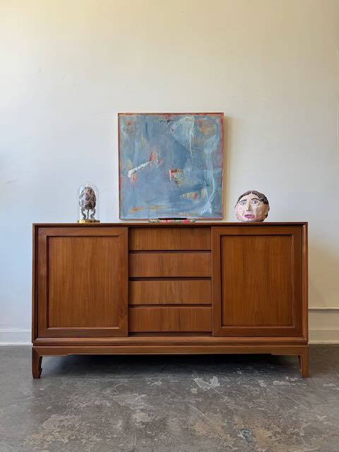 Shanghai Furniture Factory Teak Credenza