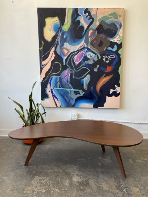 Vintage Style Amoeba Coffee Table