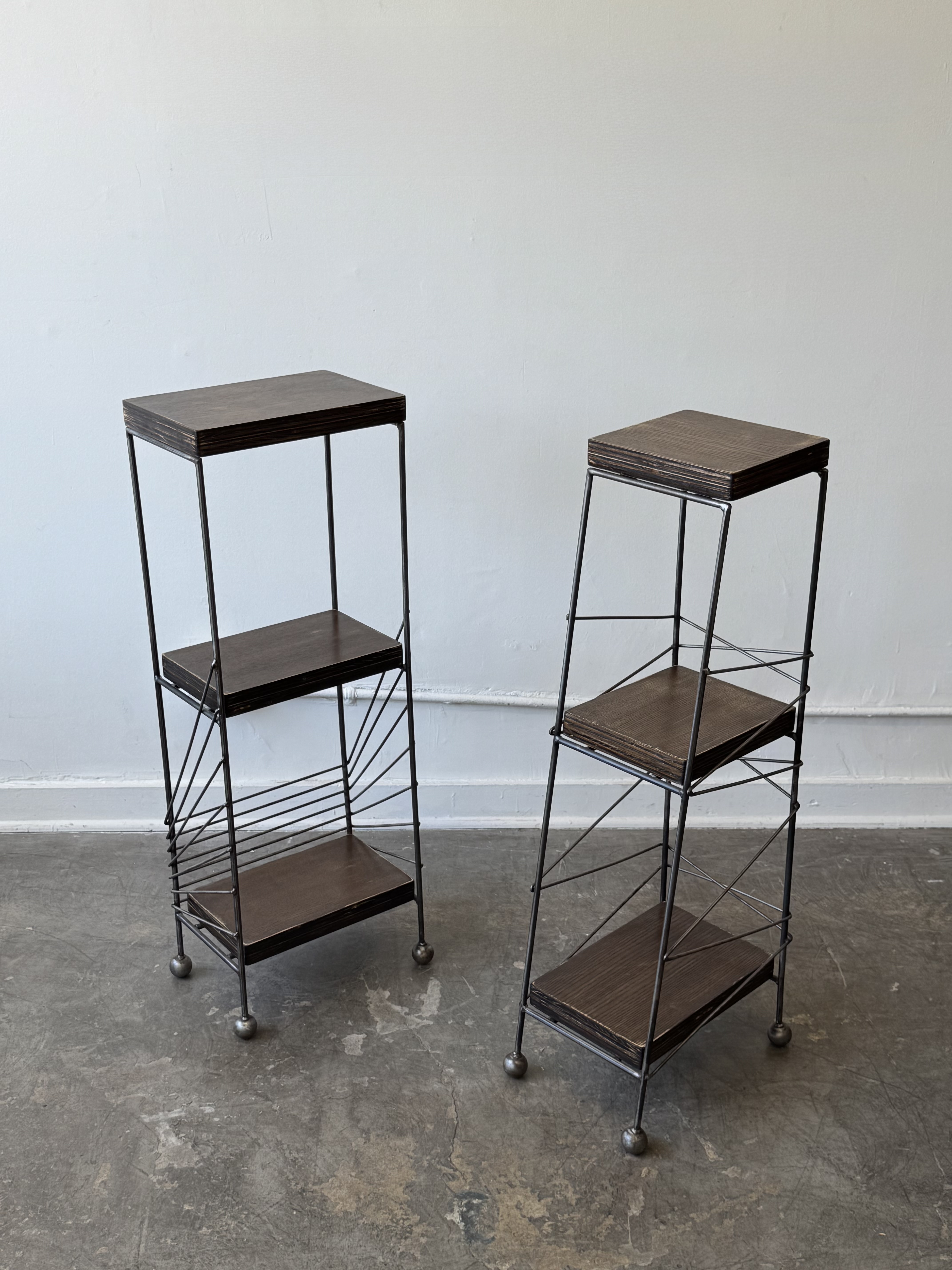 Pair of Steve Campos Shelving