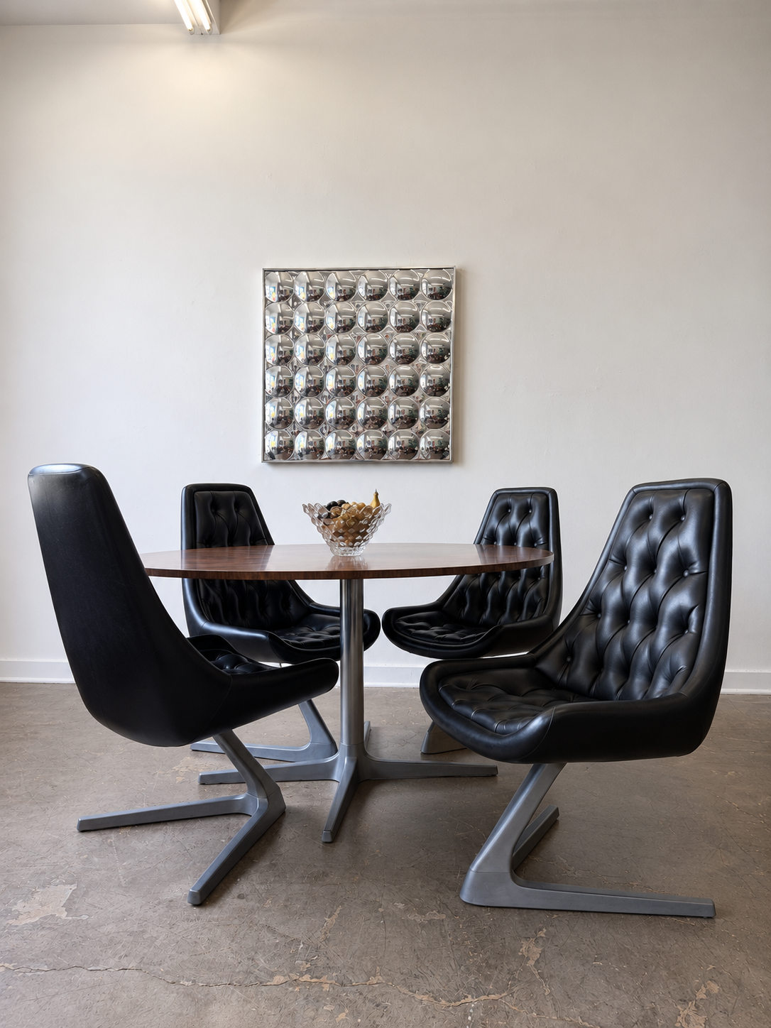"Sculpta" Chromcraft Dining Set