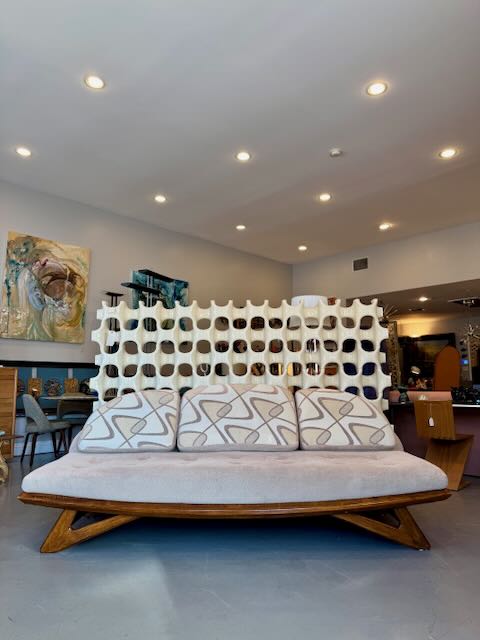 1960s Pearsall Style Gondola Sofa