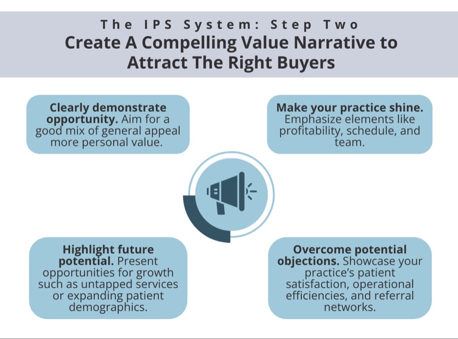 The IPS System: Step Two: Create A Compelling Value Narrative to Attract The Right Buyers