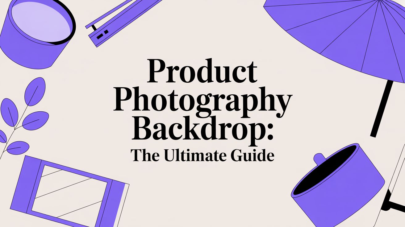 How the Right Product Photography Backdrop Drives Fashion Sales