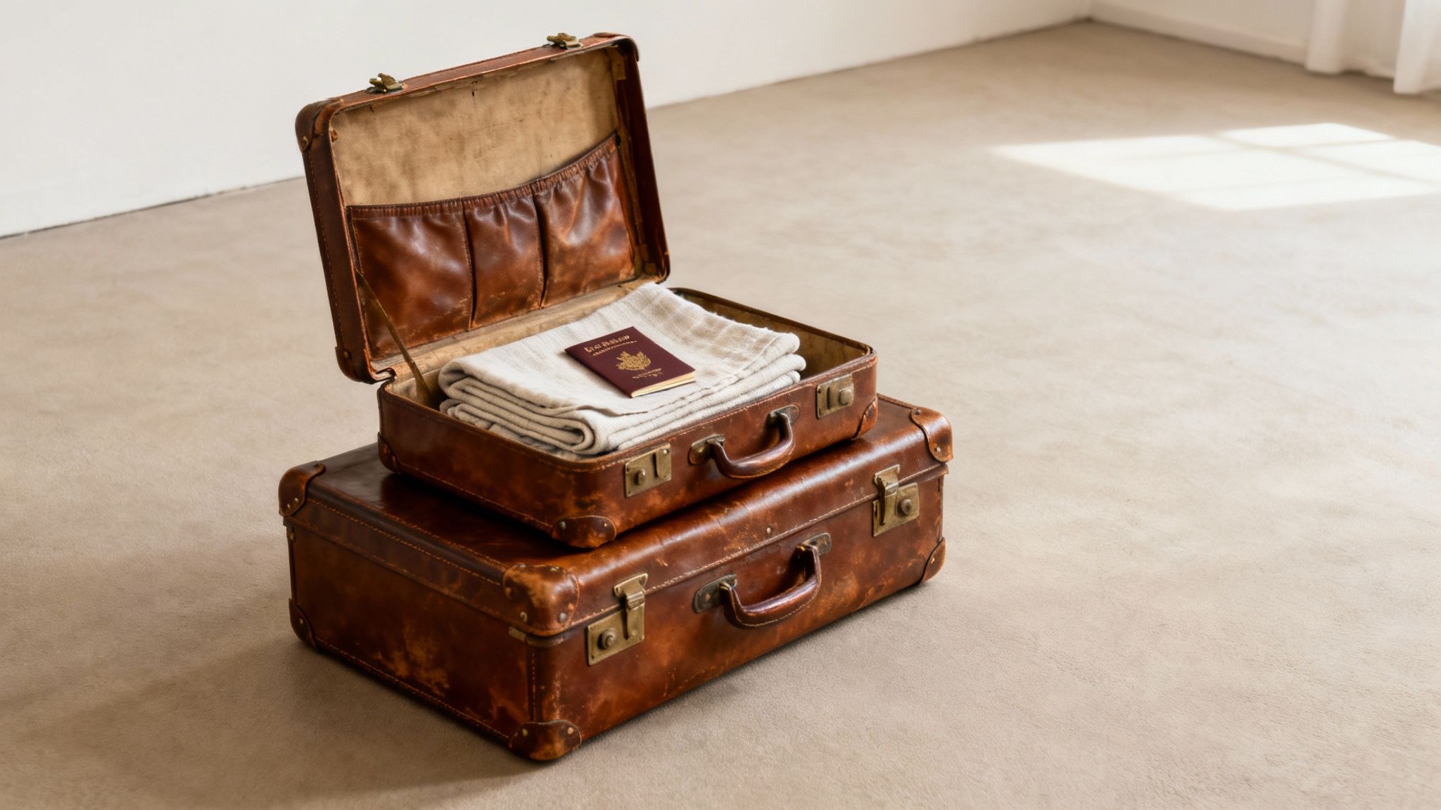 Vintage Suitcases and Trunks