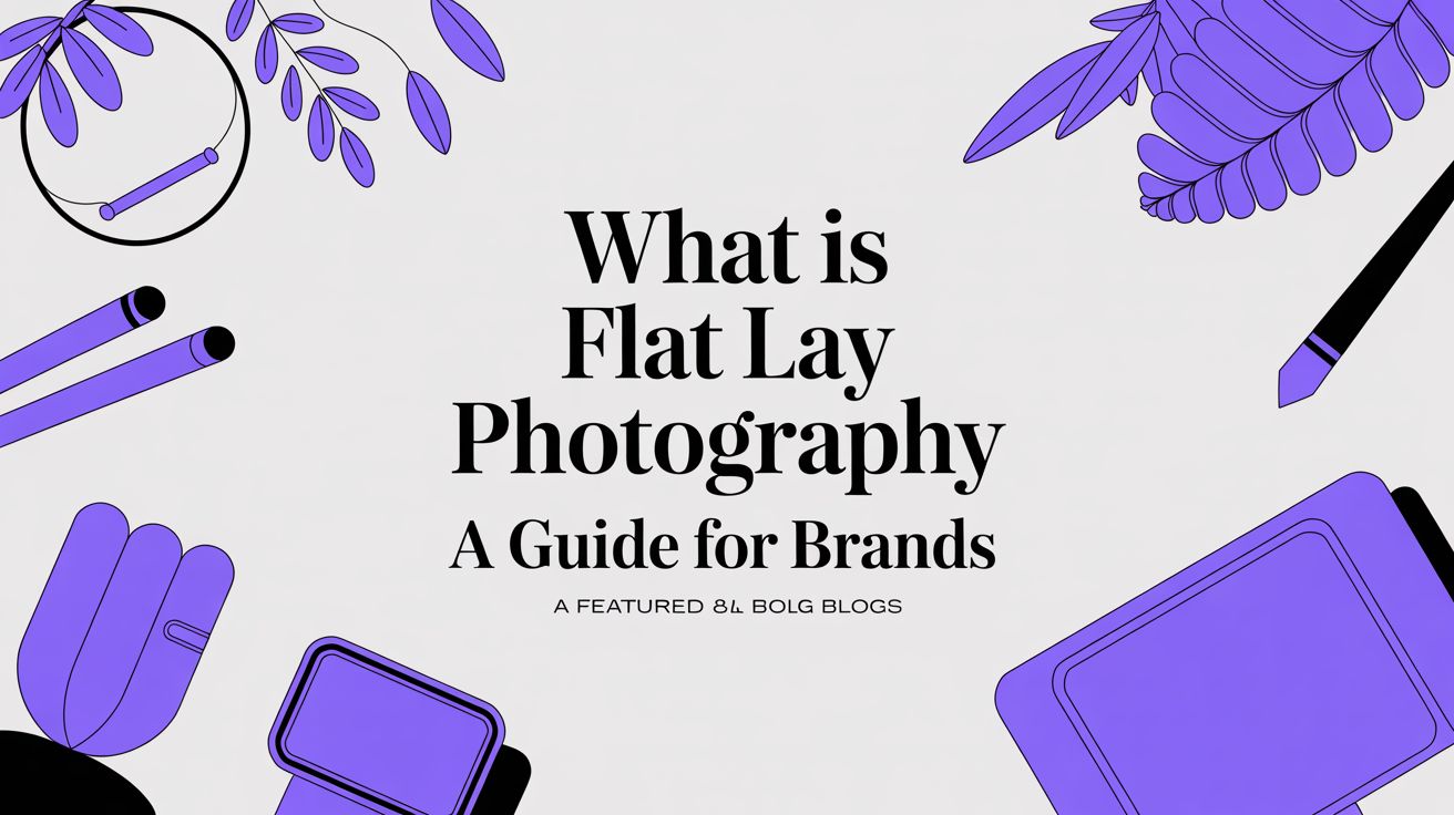 What Is Flat Lay Photography: A Guide for Brands