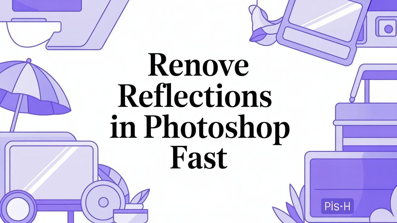 How to Remove Reflections in Photoshop — Without Wasting Hours