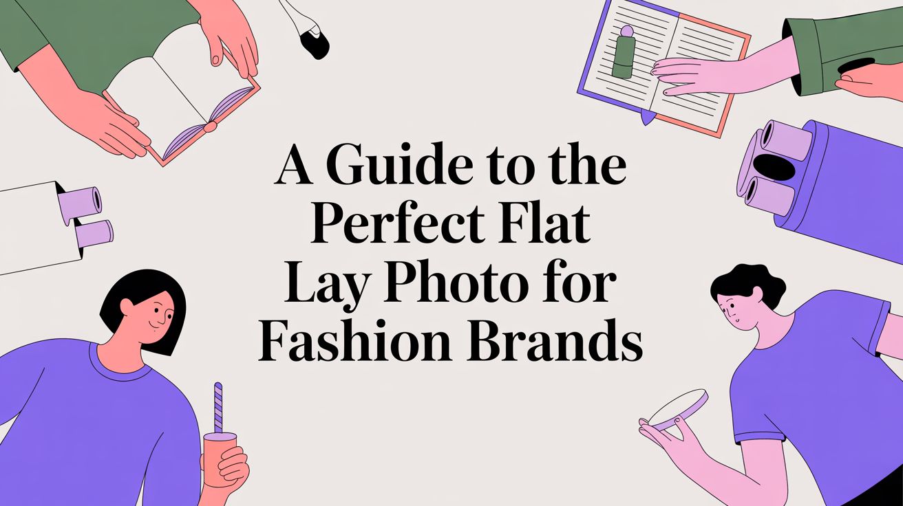 A Guide to the Perfect Flat Lay Photo for Fashion Brands