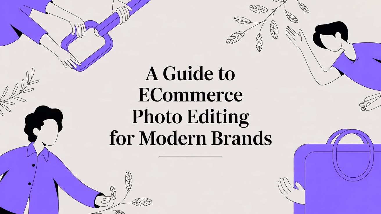 A Guide to Ecommerce Photo Editing for Modern Brands