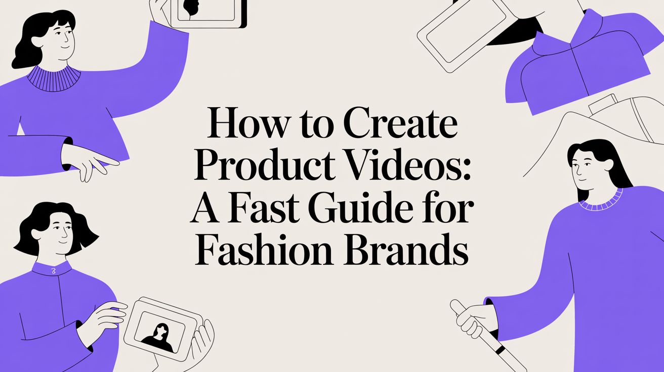 How to Create Product Videos: A Fast Guide for Fashion Brands