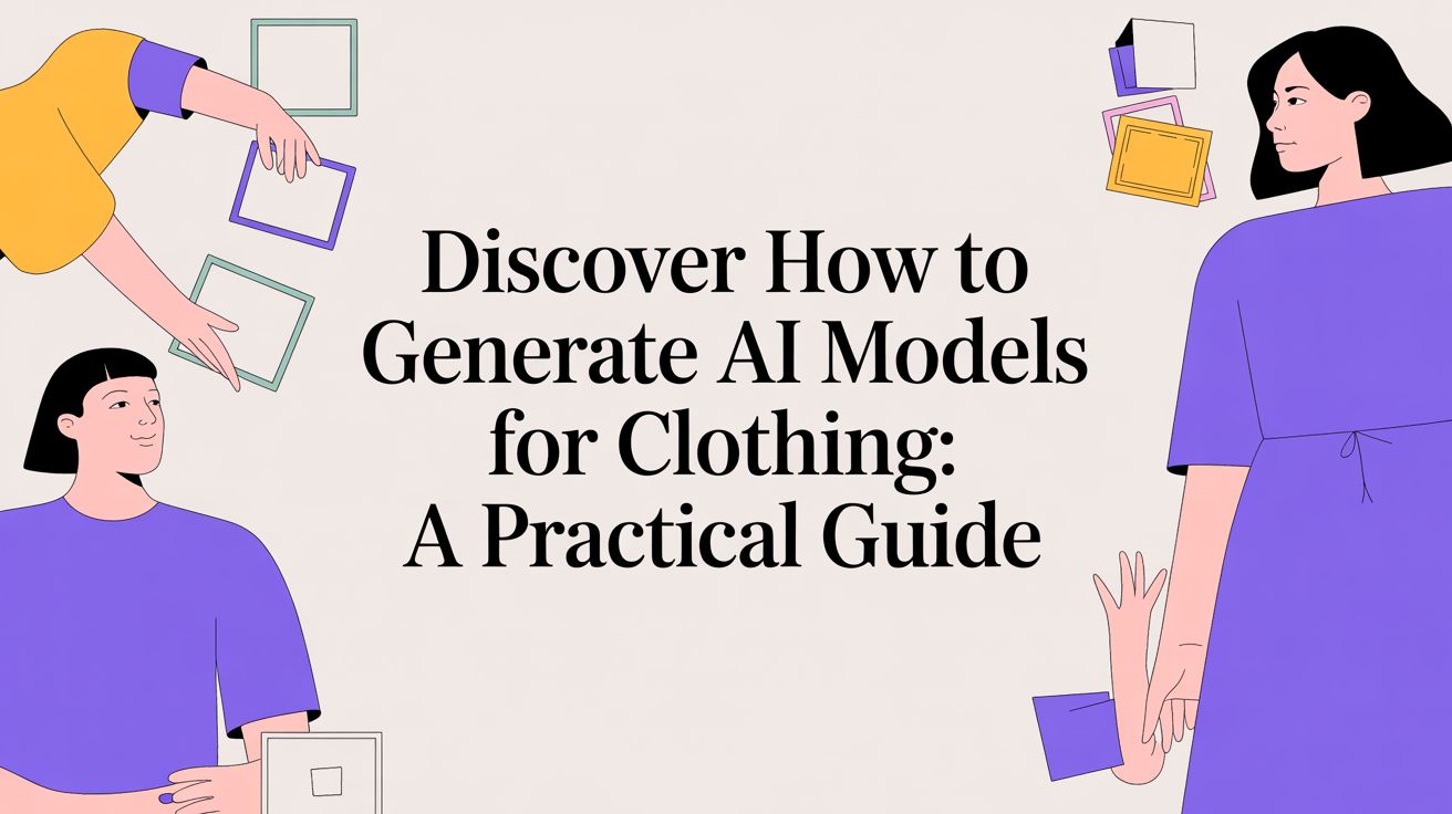 How to Generate AI Models for Clothing and Cut Content Costs by up to 90%