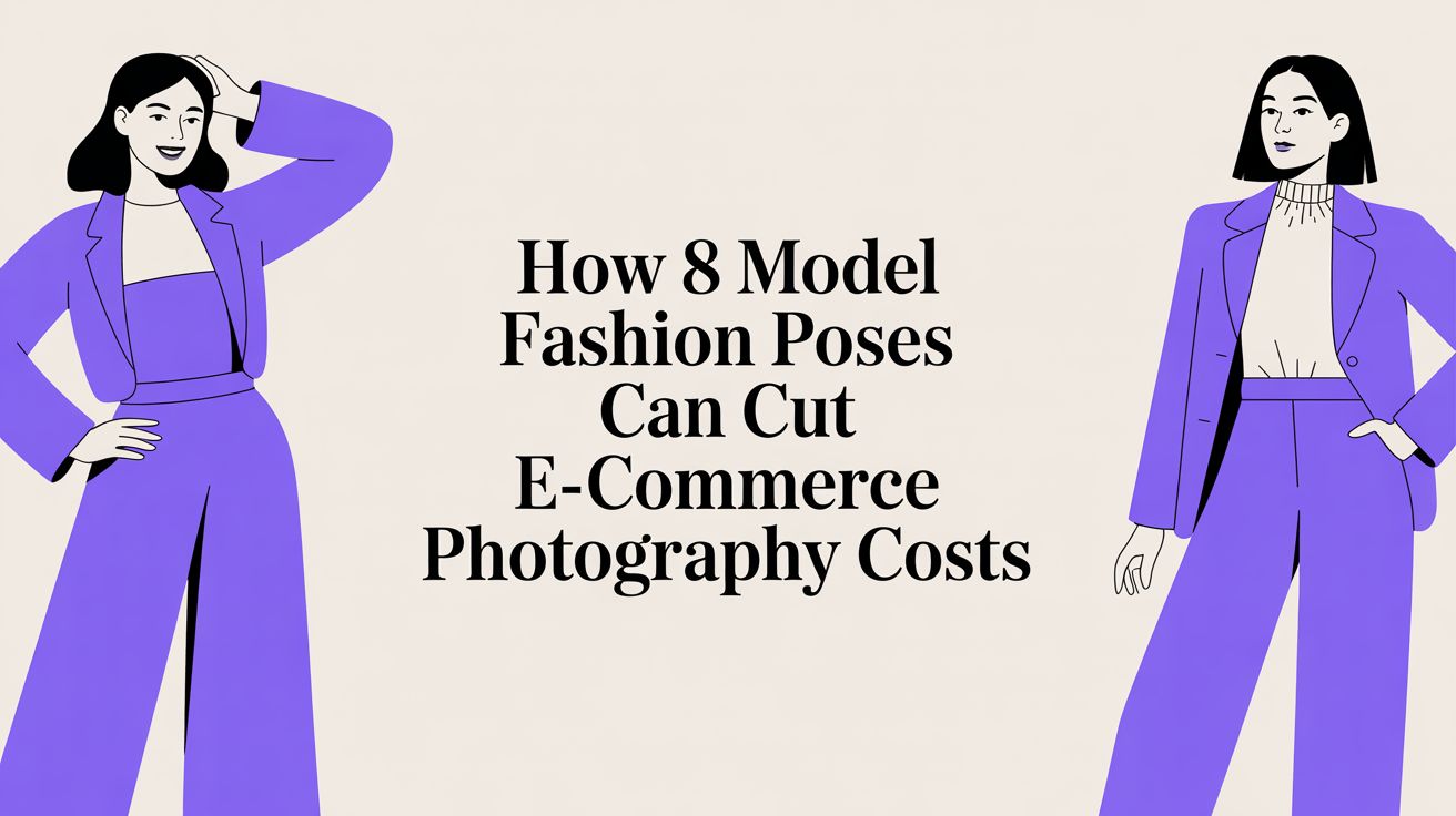 How 8 Model Fashion Poses Can Cut E-Commerce Photography Costs