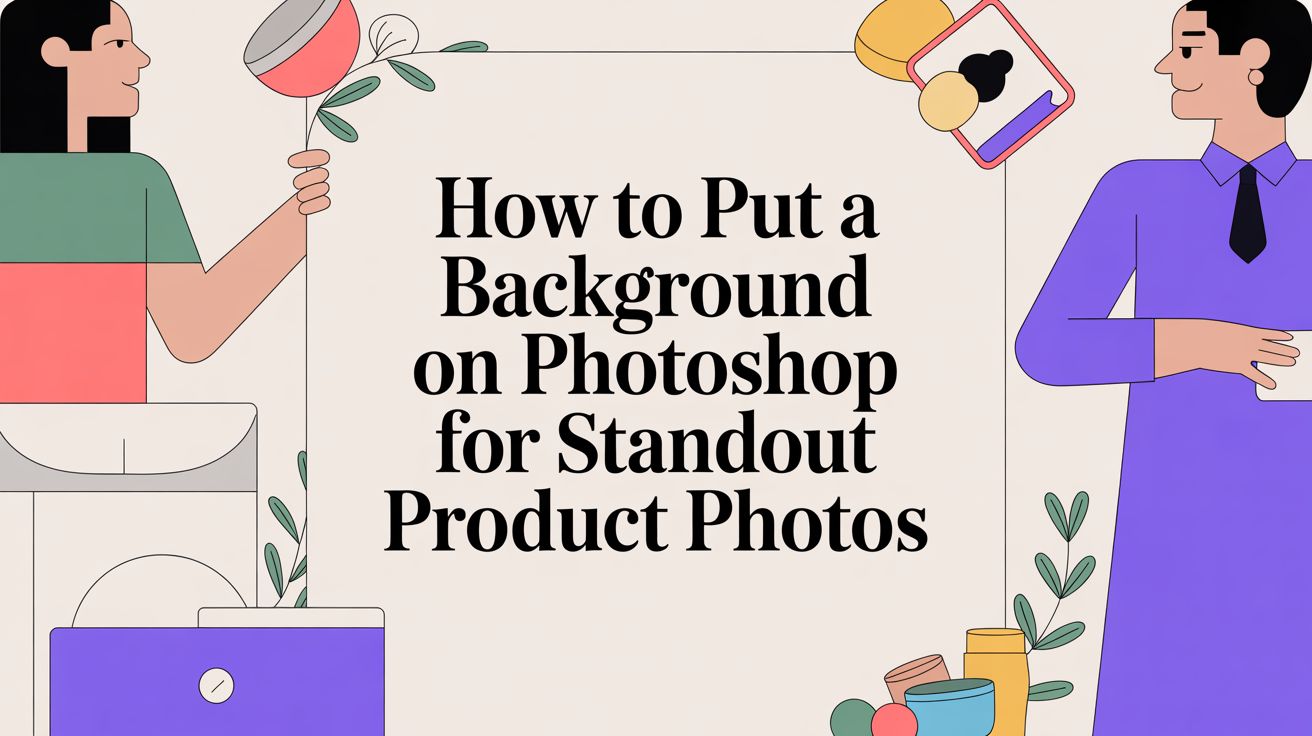 How to Put a Background on Photoshop for Standout Product Photos