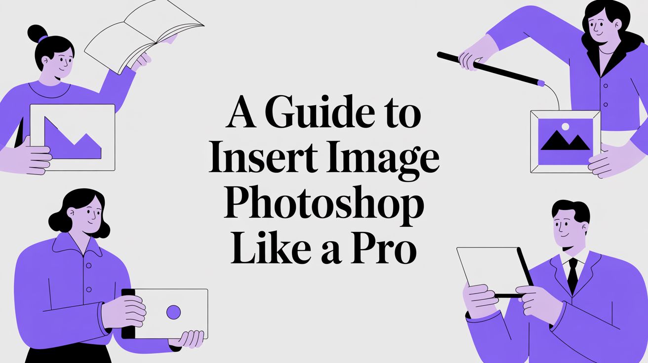 How to Insert an Image in Photoshop Like a Pro
