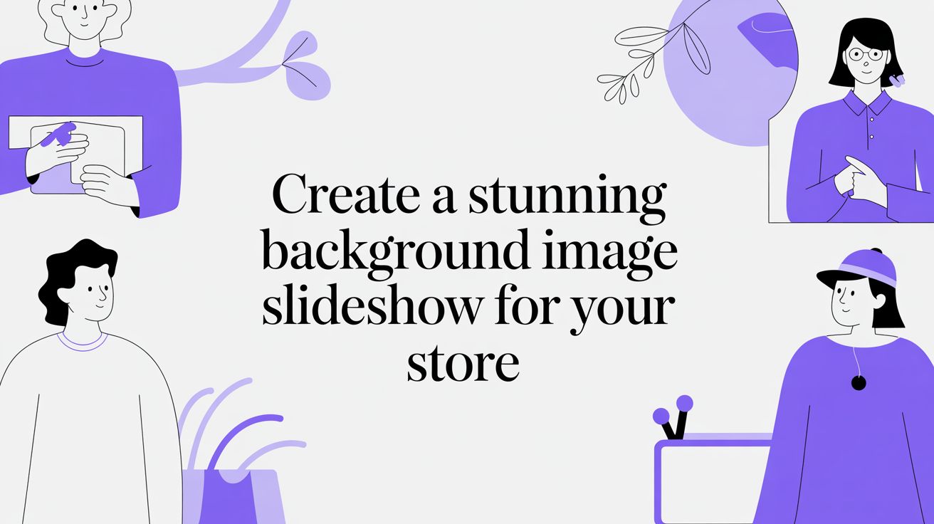 Create a Stunning Background Image Slideshow for Your Store