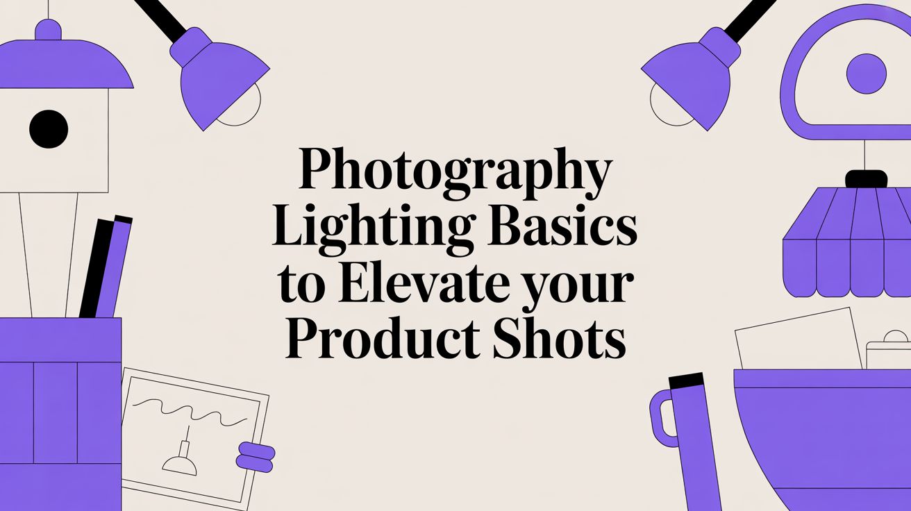 Photography Lighting Basics to Elevate Your Product Shots