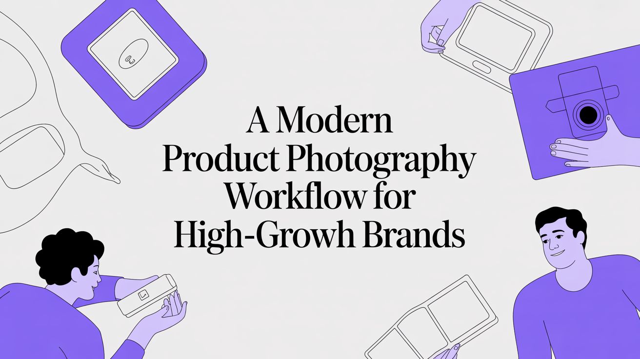 A Modern Product Photography Workflow for High-Growth Brands