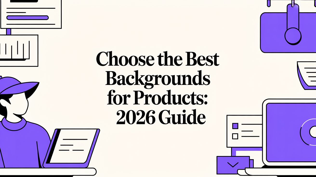 Choose the Best Backgrounds for Products: 2026 Guide