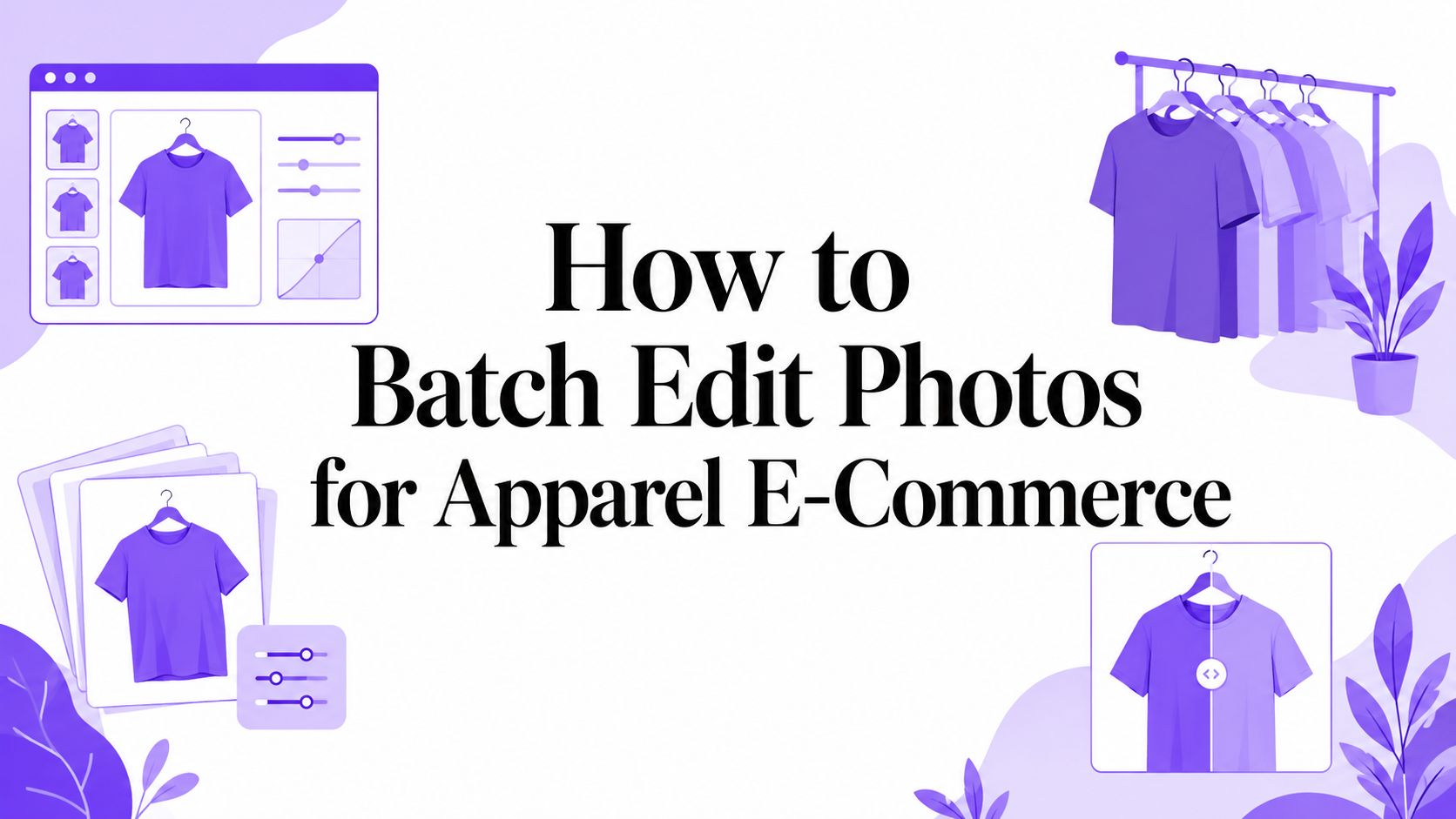 How to Batch Edit Photos for Apparel E-Commerce