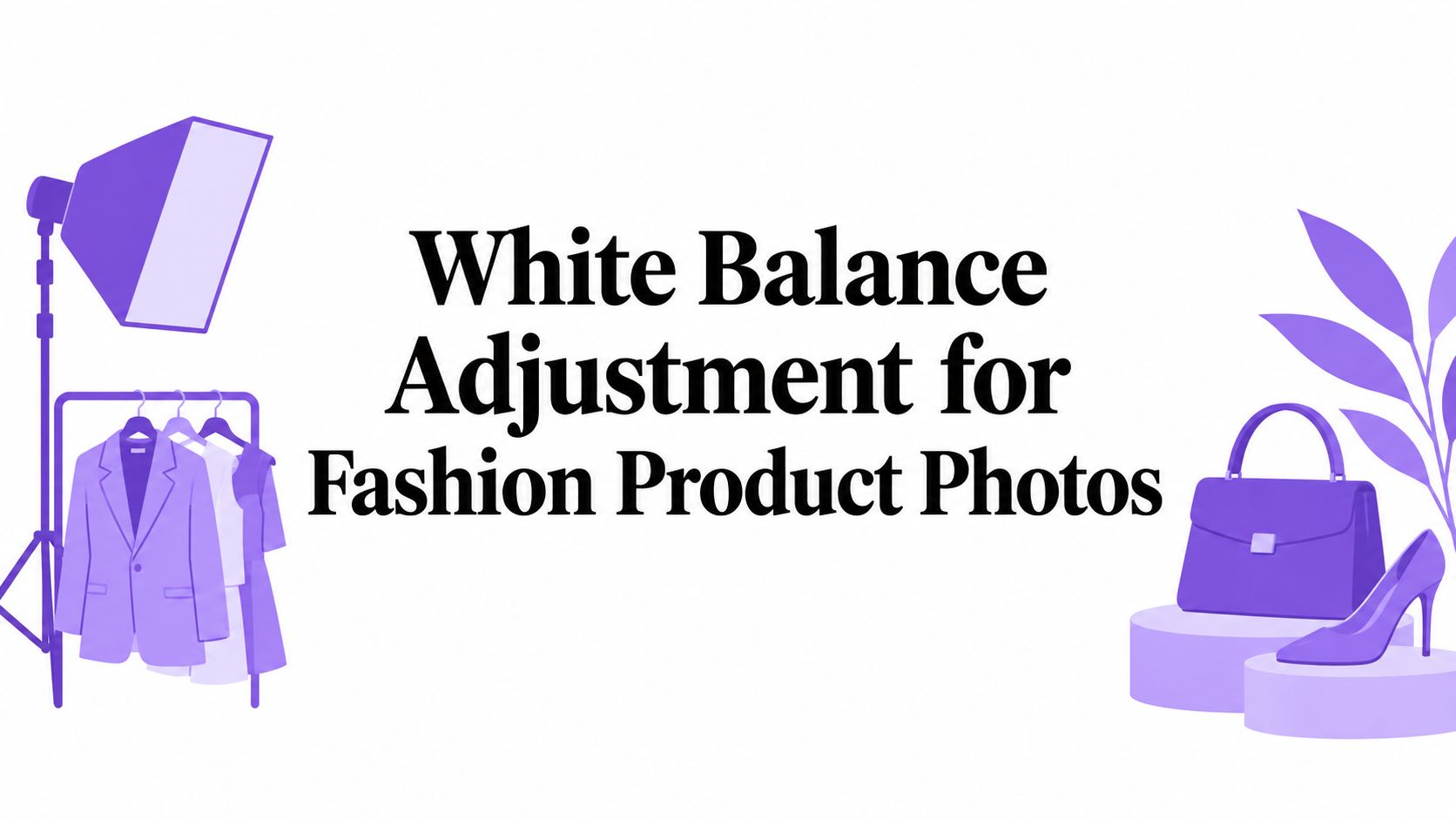 White Balance Adjustment for Fashion Product Photos