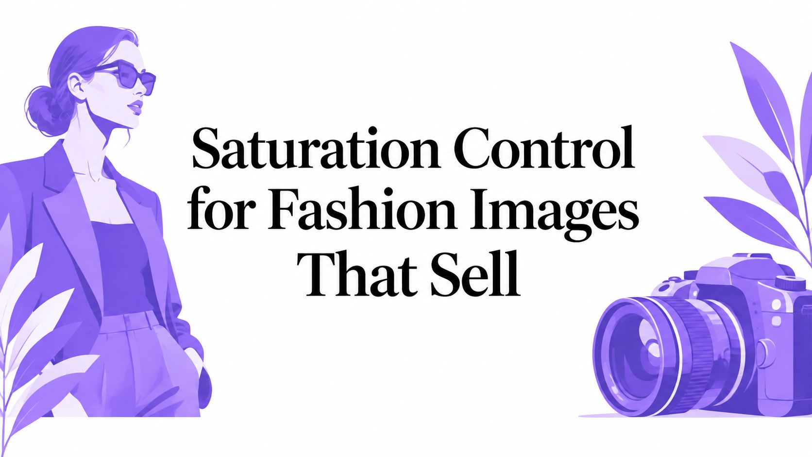Saturation Control for Fashion Images That Sell