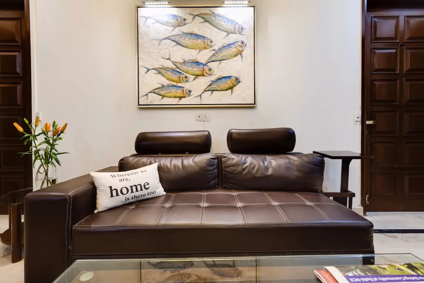 Sufficient soft furniture and space to sit in the 5BHk at Perch Arbor Suites near Galleria