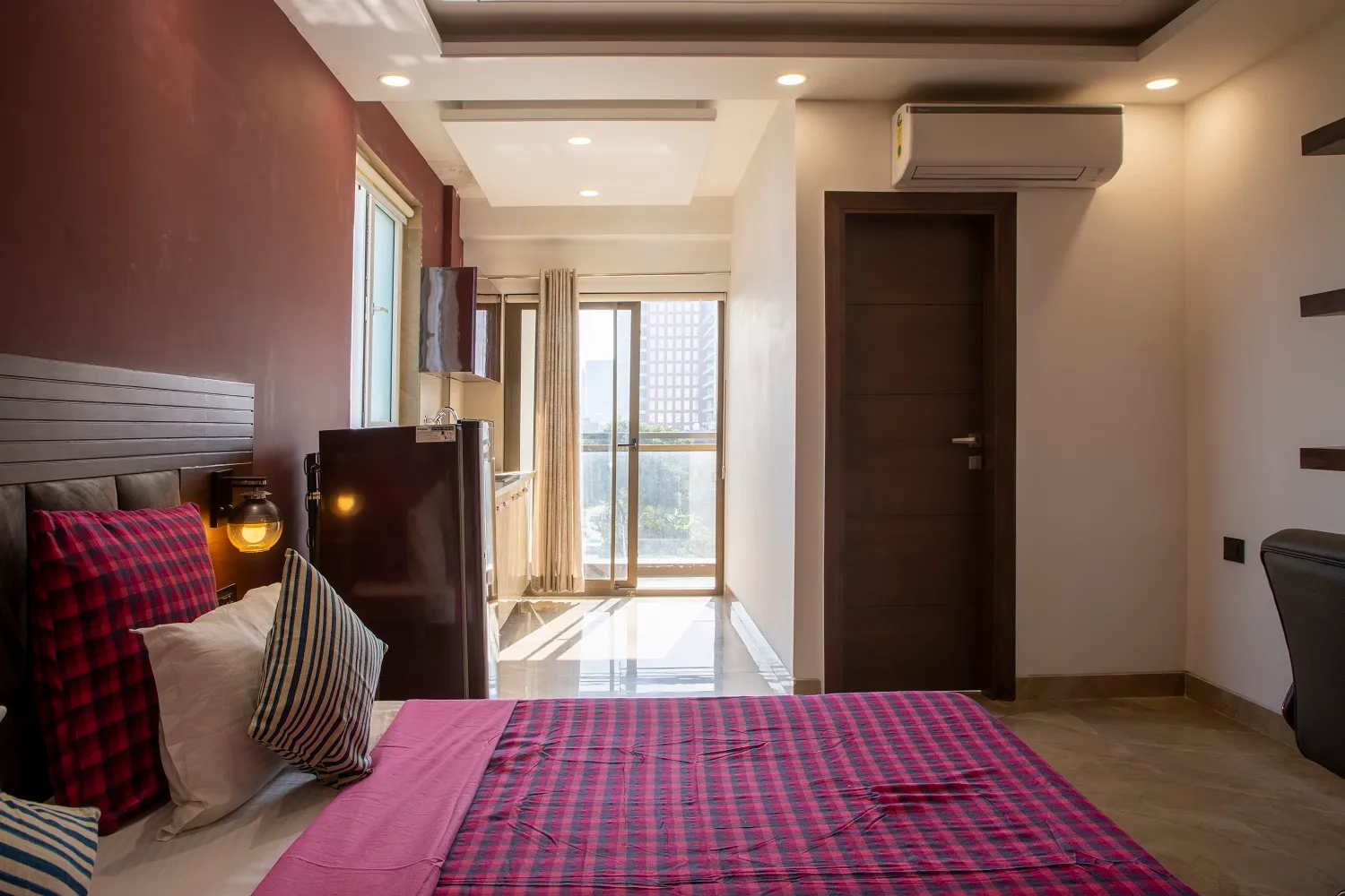 Another view of the serviced studio in Cyber City - Ideal for corporates, tourists, families and professionally managed by perch