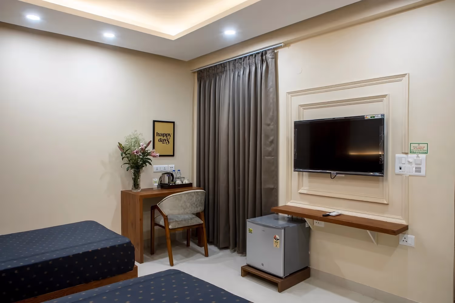 Various configurations of rooms available in the building for single & couple occupants - comfortable and modern living