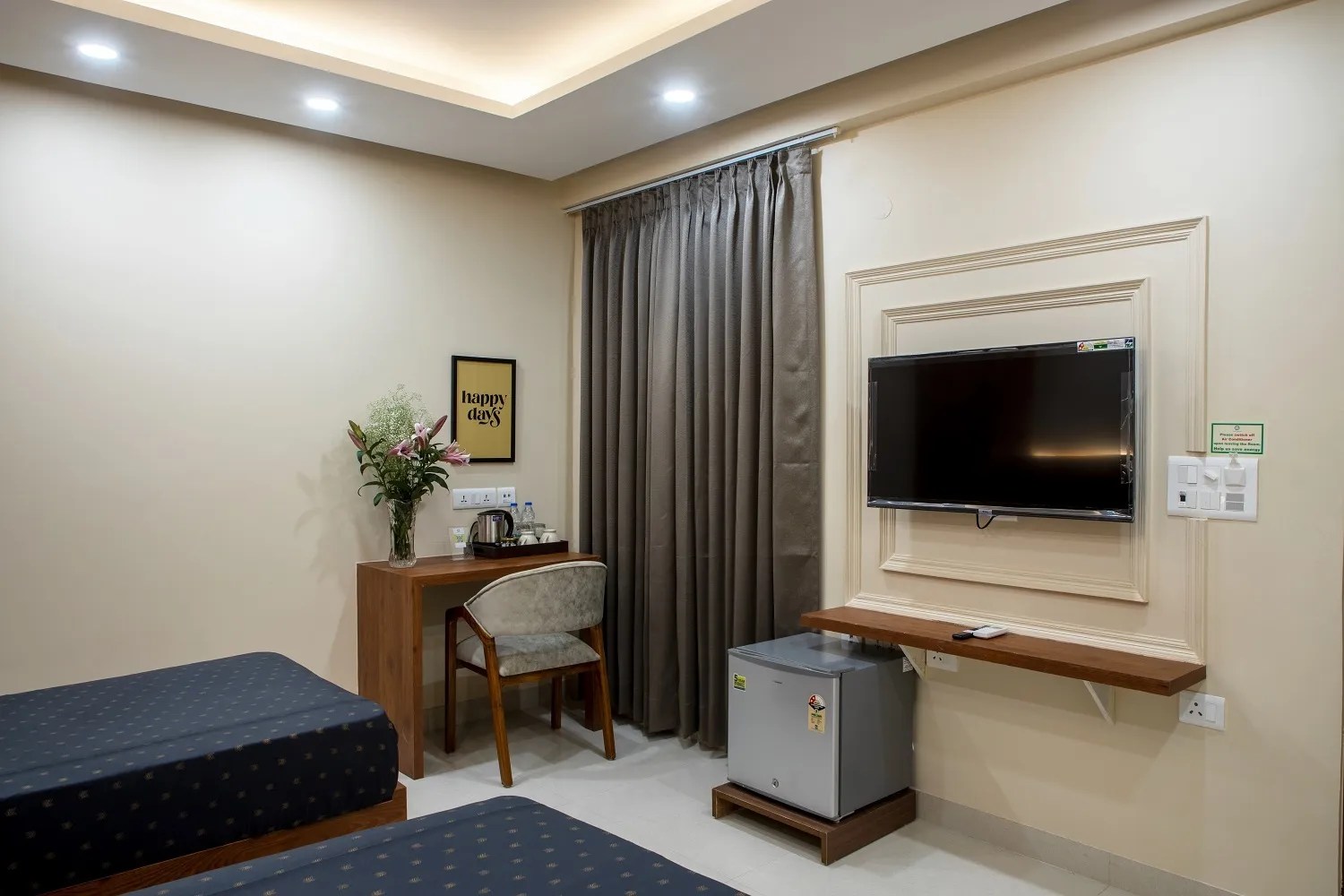 Various configurations of rooms available in the building for single & couple occupants - comfortable and modern living